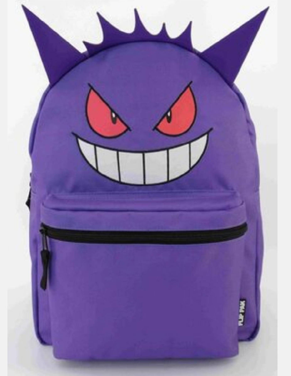 POKEMON GENGAR FLIP PAK REVERSABLE BACKPACK Colossal Toys Inc