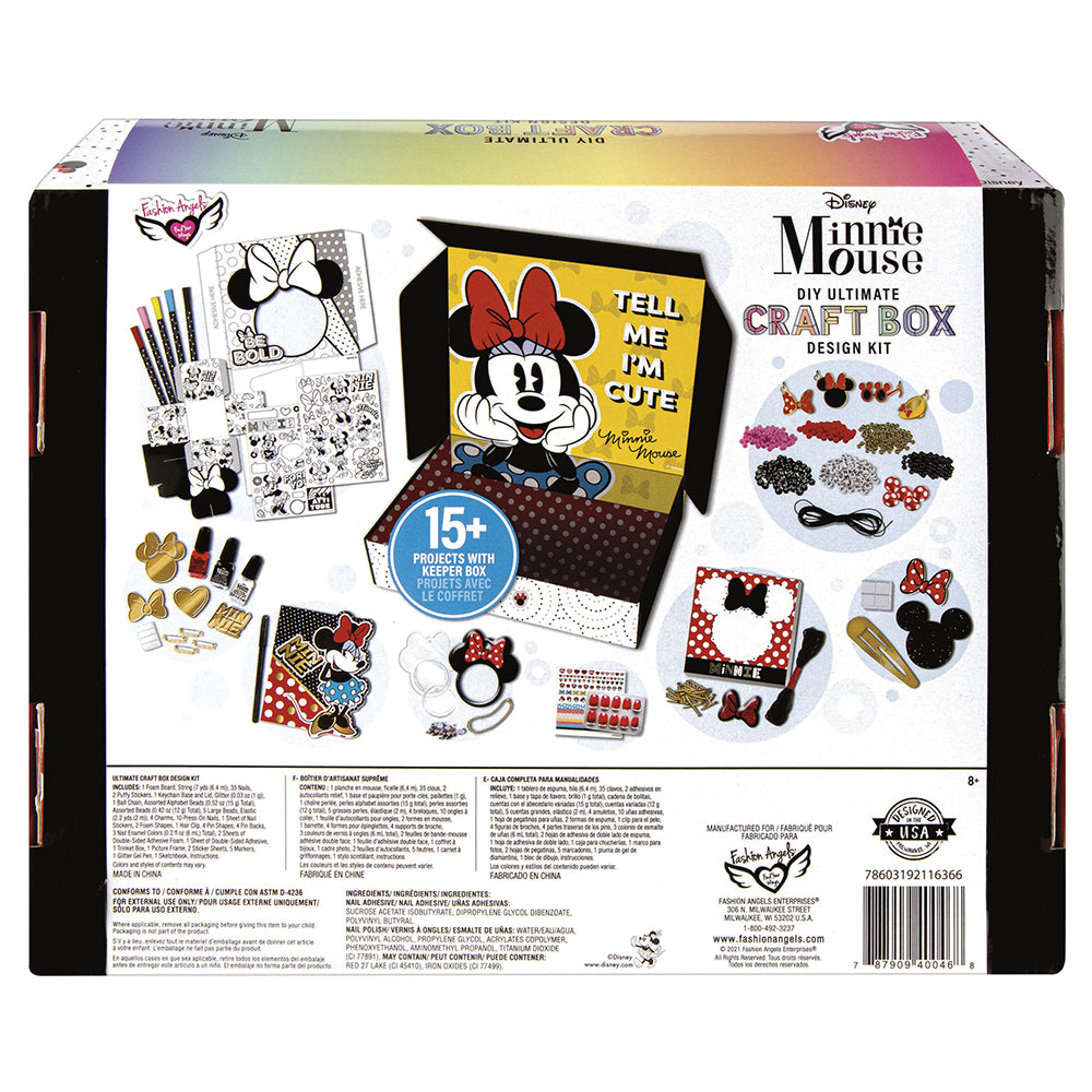 Fashion Angels - Minnie mouse DIY ultimate craft box – Colossal