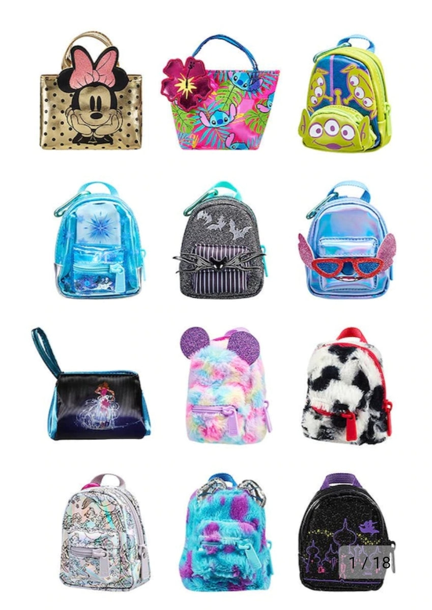 Shopkins Real Littles Disney Handbags! Series 2 Monsters Inc. Mystery Pack