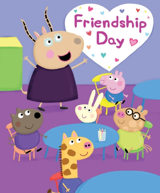 Book　–　Pig)　Friendship　Colossal　Day　Little　(Peppa　Golden　Toys　Inc.