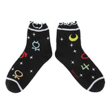 Salior Moon Crystal - 2 Pack Quarter Socks - Juniors