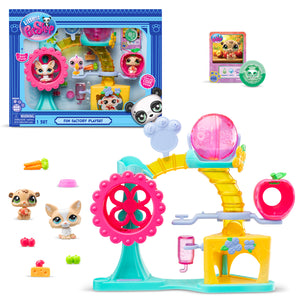 Littlest Pet Shop : Fun Factory Playset  - Plus Virtual Code