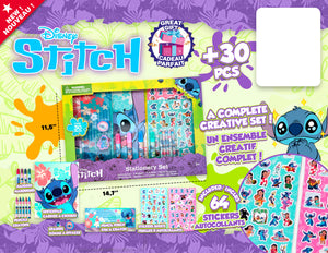 (Pre-Order) Disney's Lilo & Stitch : Stitch 30+ Piece Stationary Set [ALL PRE-ORDERS ARE FINAL]