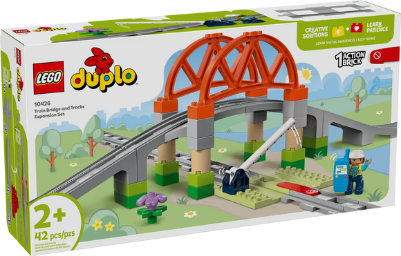 Lego : Duplo - Train Bridge and Tracks Expansion Set