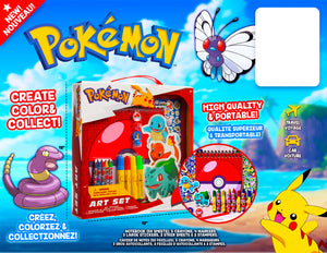 (Pre-Order) Pokémon 17 Piece Art Set [ALL PRE-ORDERS ARE FINAL]