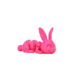 Curious Critters : 3D Printed Fidget Toys - Bouncing Bunnies - Medium (4") (Assorted Colors)