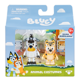 Bluey Figure 2 Pack - Animal Costumes