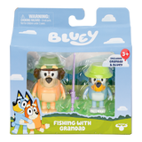 Bluey Figure 2 Pack Finshing With Grandad