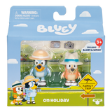 Bluey Figure 2 Pack on Holiday