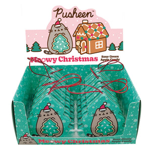 Pusheen Meowy Christmas - Candy and Tin Ornament