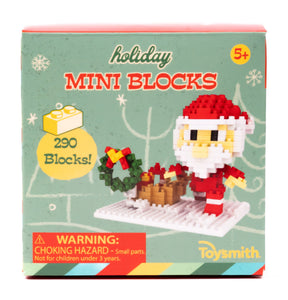 Toysmith Christmas Mini Building Block Set (Assorted Styles)