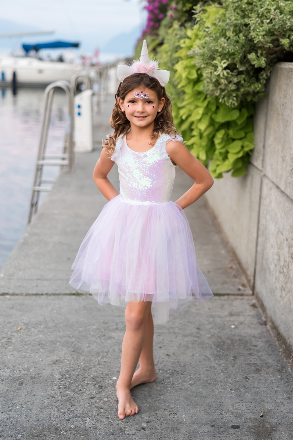 Dreamy Unicorn Dress - Size 3- 4 Years