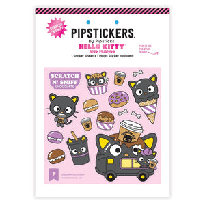 Pipstickers - Chococat Chocolate Chariot Scratch 'n Sniff (2ct)