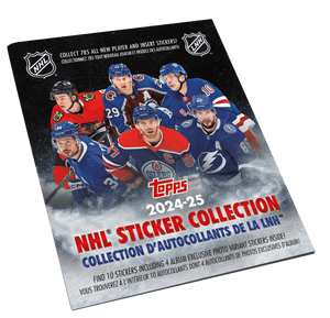 2024-25 Topps NHL Sticker Collection - Sticker Album with 10 FREE Stickers