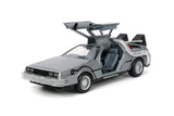 Jada 1/24 Back To The Future Part 1 - DeLorean Time Machine with Lights