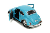 Jada 1/32 Volkswagen Beetle (Weathered) & Disney's Stitch Figure