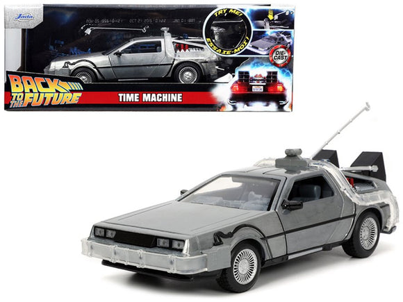 Jada 1/24 Back To The Future Part 1 - DeLorean Time Machine with Lights