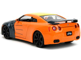 Jada 1/24 Naruto - 2009 Nissan Skyline GT-R R35 with Naruto Figure - Orange / Grey