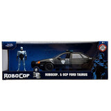 Jada 1/24 Robo Cop & OCP Ford Taurus Detroit Police Car - Matte Black