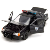 Jada 1/24 Robo Cop & OCP Ford Taurus Detroit Police Car - Matte Black