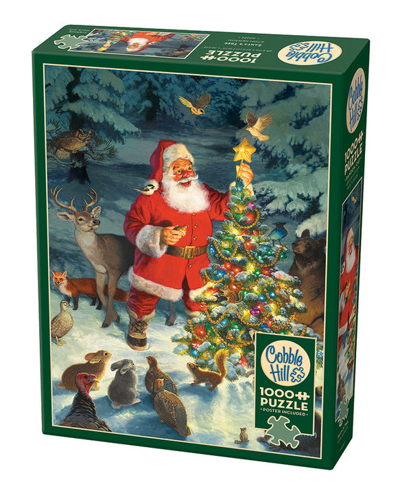 Cobble Hill - Santa's Tree | 1000 Piece Puzzle