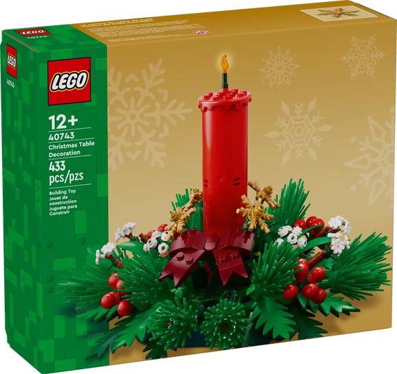 Lego Christmas Table Decoration