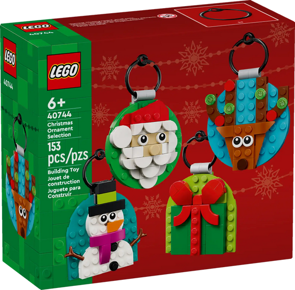 Lego Christmas Ornament Selection