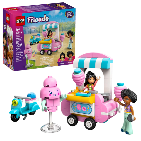 Lego : Friends - Cotton Candy Stand and Scooter