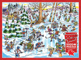 Cobble Hill 1000 Piece Puzzle, DoodleTown: Hockey Town