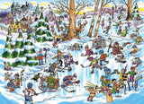 Cobble Hill 1000 Piece Puzzle, DoodleTown: Hockey Town