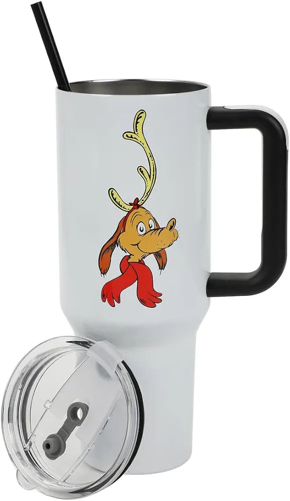 THE GRINCH - Max 40oz Stainless Steel Tumbler w/Acrylic Straw