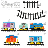 Lionel : Disney 100 Celebration - Battery Operated 29 Piece Train Set