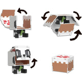 Minecraft Flippin’ Figs : Figures Collection, 2-In-1 Fidget Play