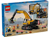 Lego City : Yellow Construction Excavator