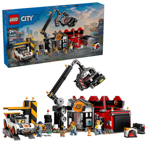 Lego : City - Scrapyard with Cars