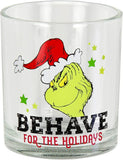 The Grinch - Holiday Themed 10 Oz Set Of 4 Glasses