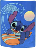 (Pre-Order) Disney's Lilo & Stitch 45" X 60" Surfin Stitch Blanket [ALL PRE-ORDERS ARE FINAL]