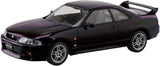 Aoshima 1/32 (SNAP KIT) #15-A Nissan R33 Skyline GT-R (Midnight Purple) SNAP FIT