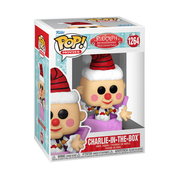 Funko Pop! Movies - Rudolph The Red Nosed Reindeer Collection: Charlie - In - The - Box