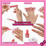 Townley Girl : Hello Kitty Non-Toxic, Water-Based, Peel-Off Nail Polish Set