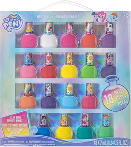 Townley Girl : My Little Pony Non-Toxic, Water-Based, Peel-Off Nail Polish Set