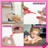 Townley Girl : Hello Kitty Non-Toxic, Water-Based, Peel-Off Nail Polish Set