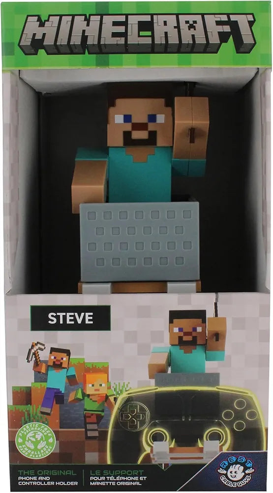 Cable Guys : Minecraft Steve Controller & Phone Holder