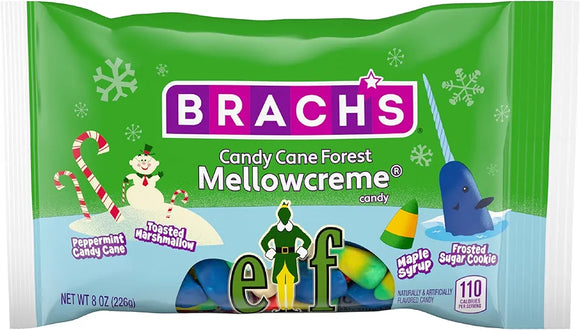 Elf™ Candy Cane Forest Mellowcreme® Candy - 8 Oz. (best before September 2025)