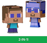 Minecraft Flippin’ Figs : Figures Collection, 2-In-1 Fidget Play