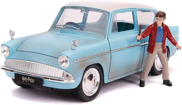 Jada 1/24 Harry Potter & 1959 Ford Anglia DIE-CAST