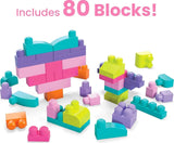 Mega Bloks® First Builders™ Bricks 80 Pieces Bag As.