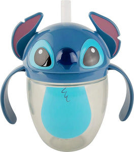 The First Years : Stitch Flip Top Straw Trainer Cup, 7 Oz