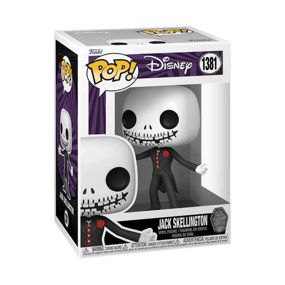 Funko Pop! Disney The Night Before Christmas 30th Anniversary : JACK SKELLINGTON IN FORMAL SUIT