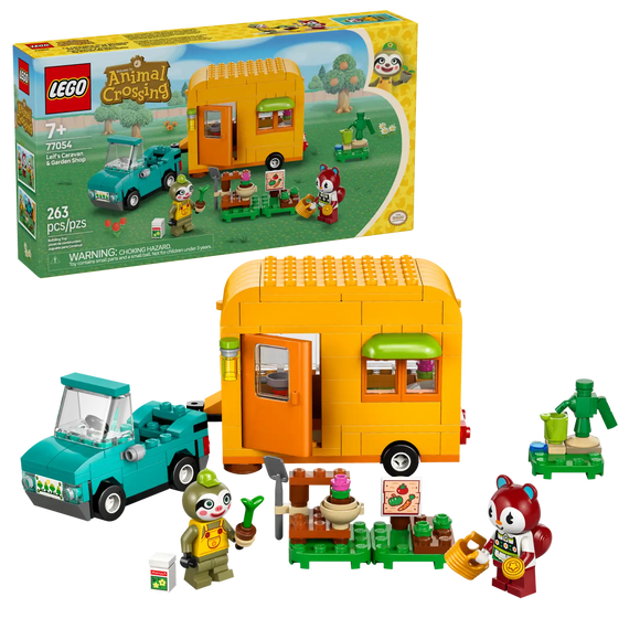 Lego Animal Crossing : Leif's Caravan & Garden Shop